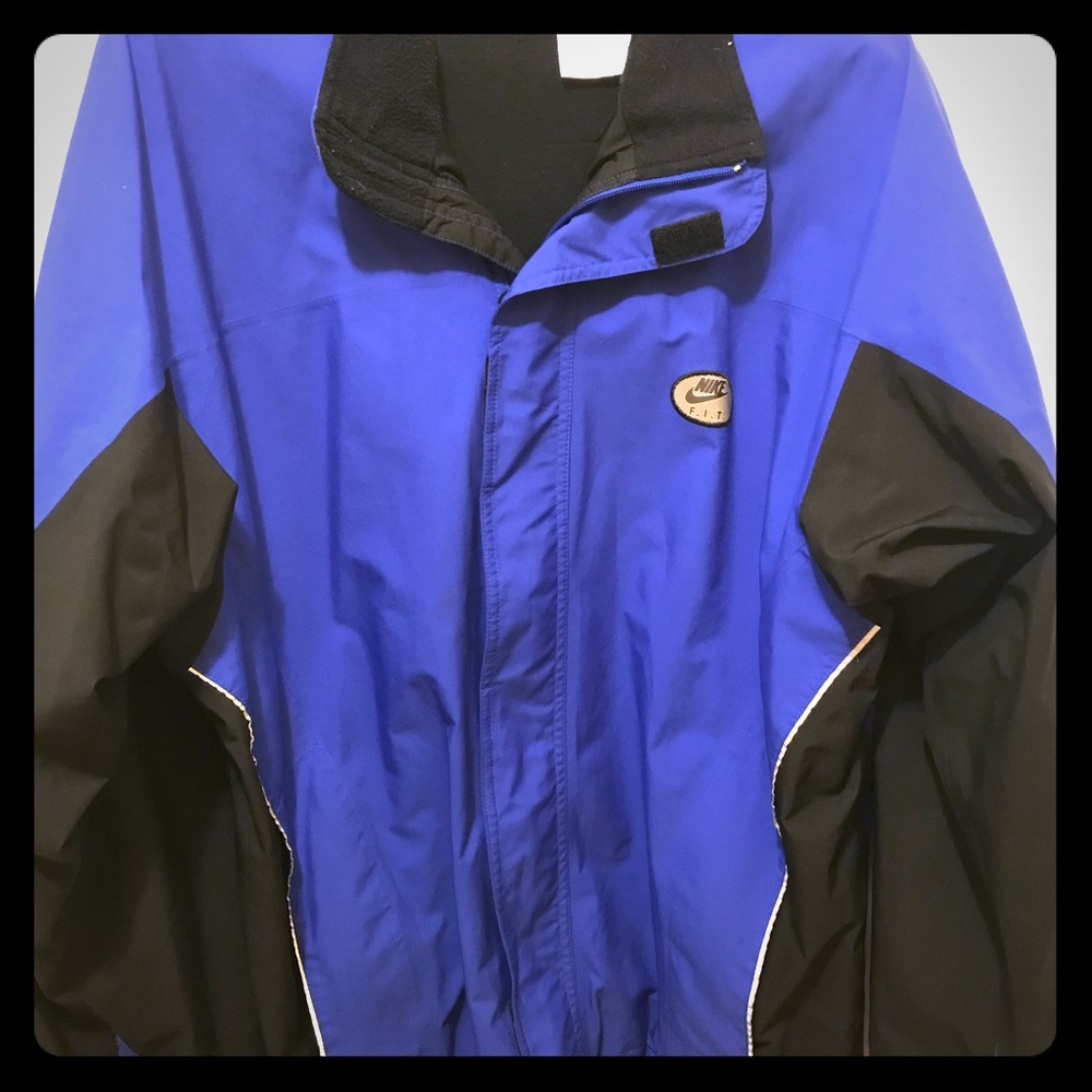 Nike zip up lined jacket